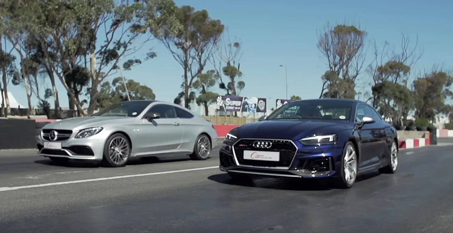 Mercedes C63S vs Audi RS7 Performance