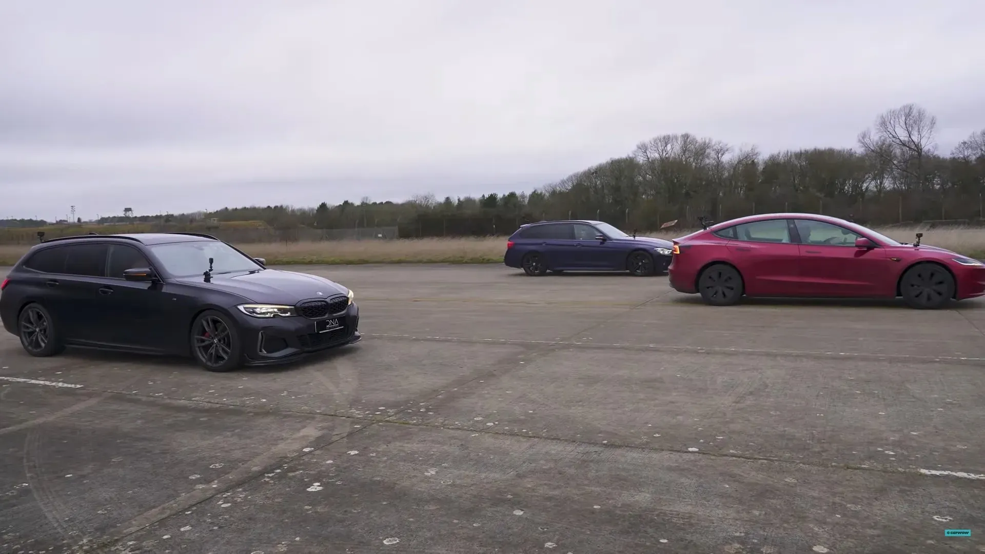 Tesla Model 3 vs BMW M340d Touring