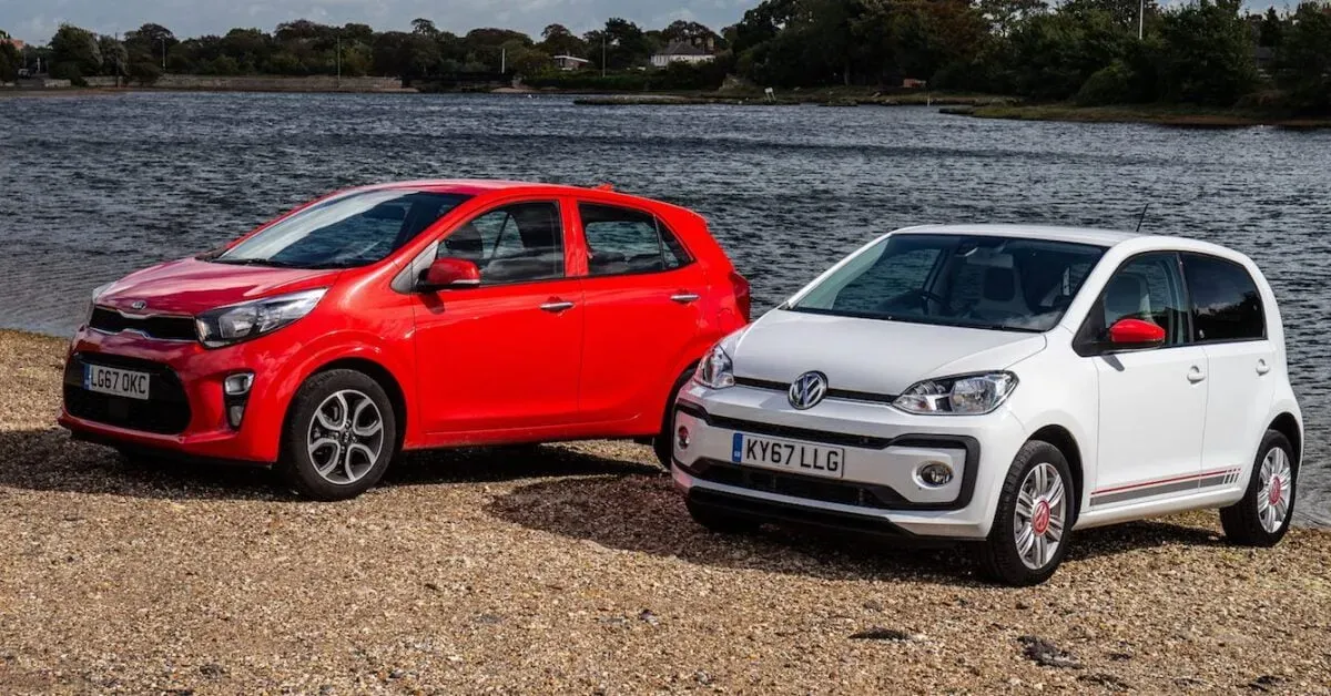 Volkswagen Up y Kia Ceed