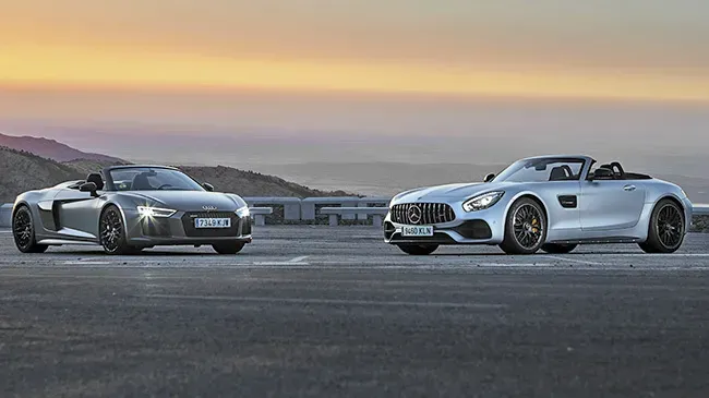 Mercedes-AMG GT 63 S Coupé vs. Audi R8 V10 GT