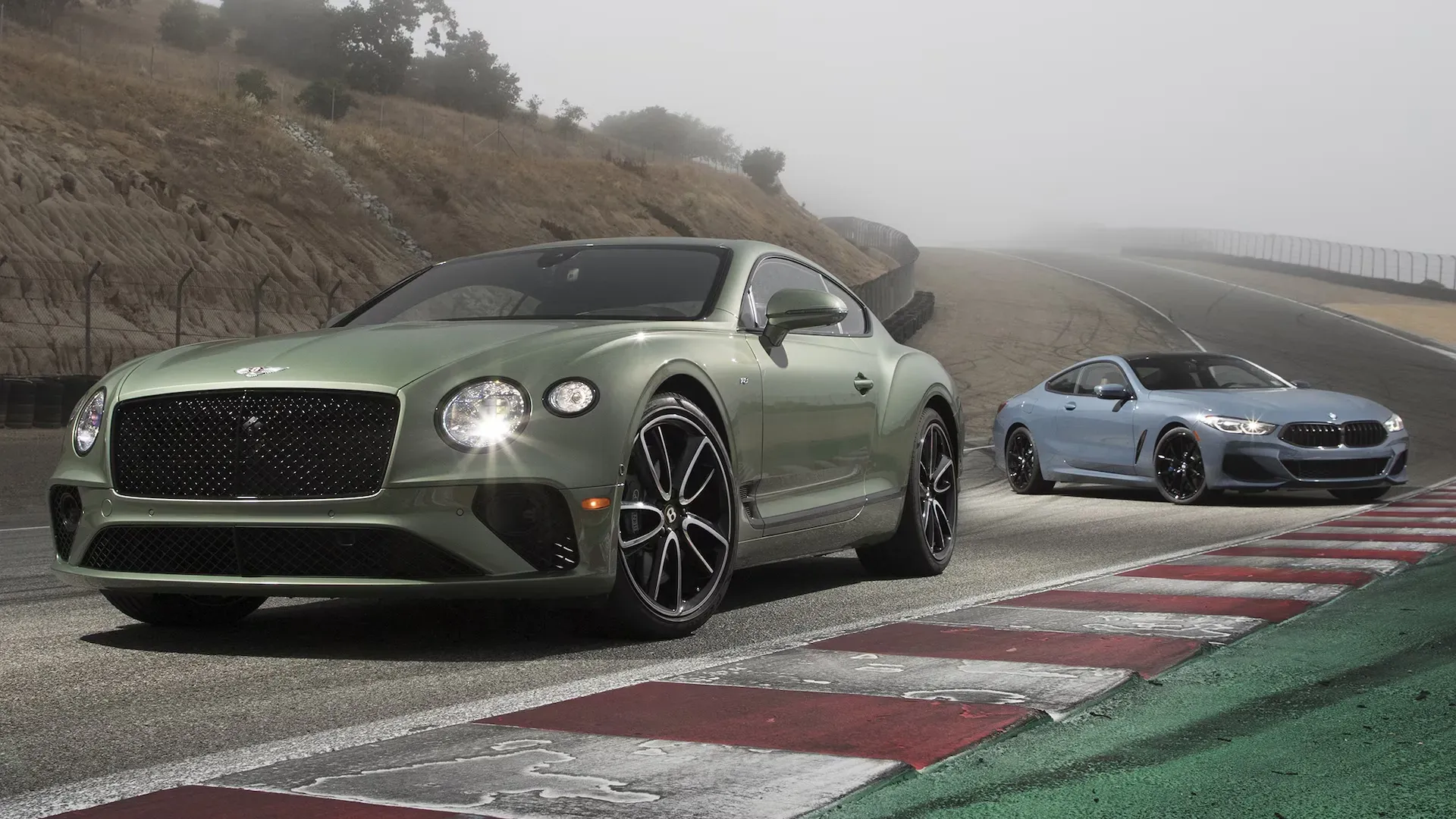 Bentley Continental GT Speed vs BMW M8 Competition