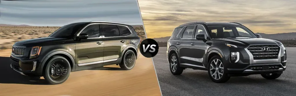 Kia Telluride 2026 y Hyundai Palisade 2026