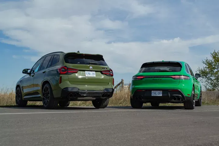 BMW X3 M vs Porsche Macan GTS