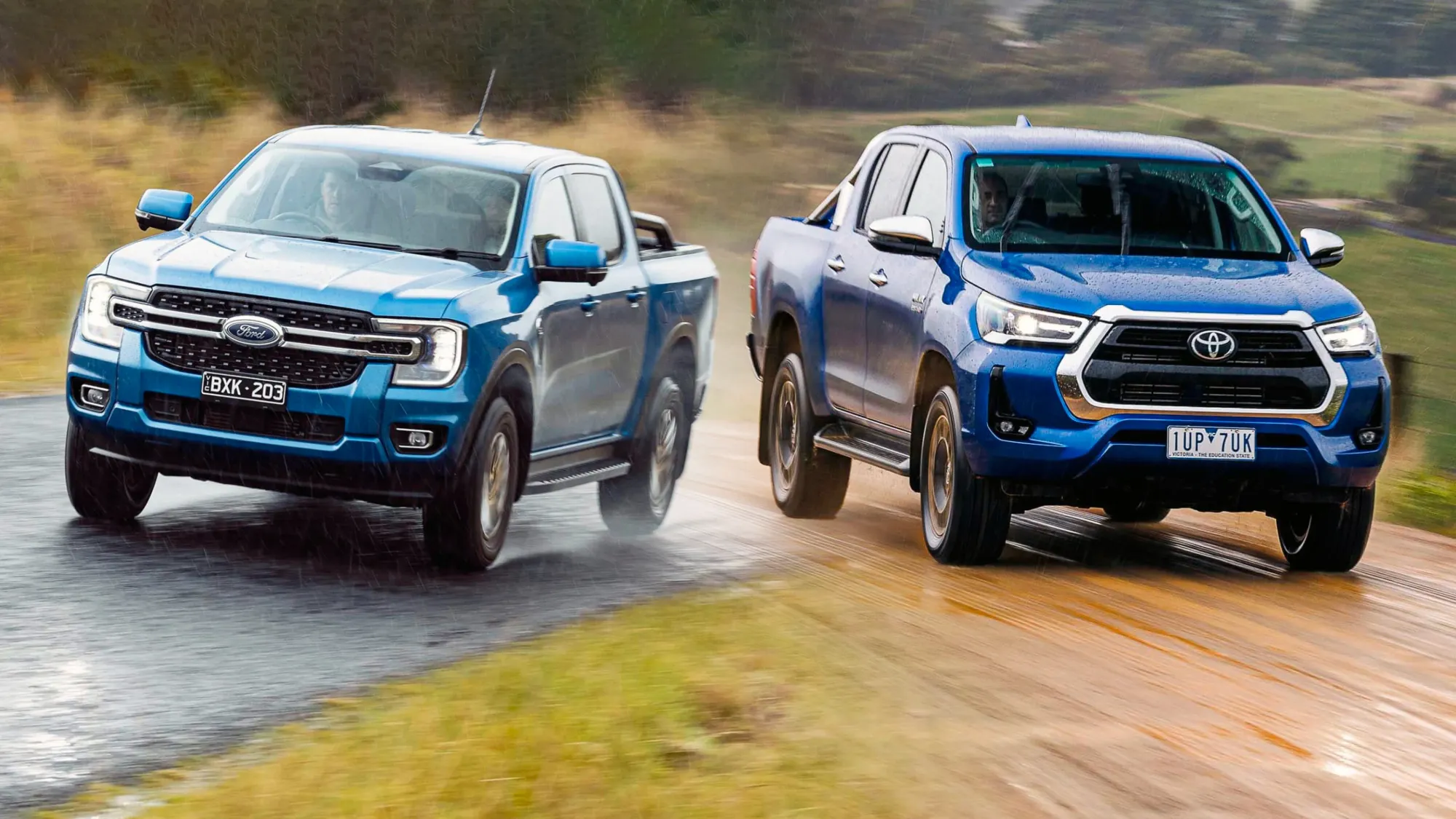 Ford Ranger vs Toyota Hilux