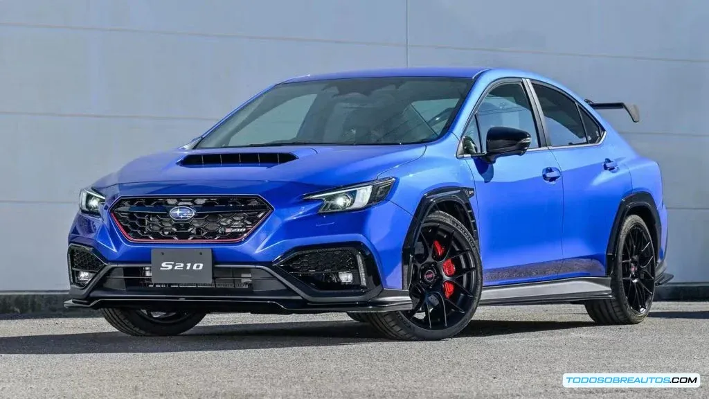 Imagen del diseño exterior o interior del Subaru WRX STI S210