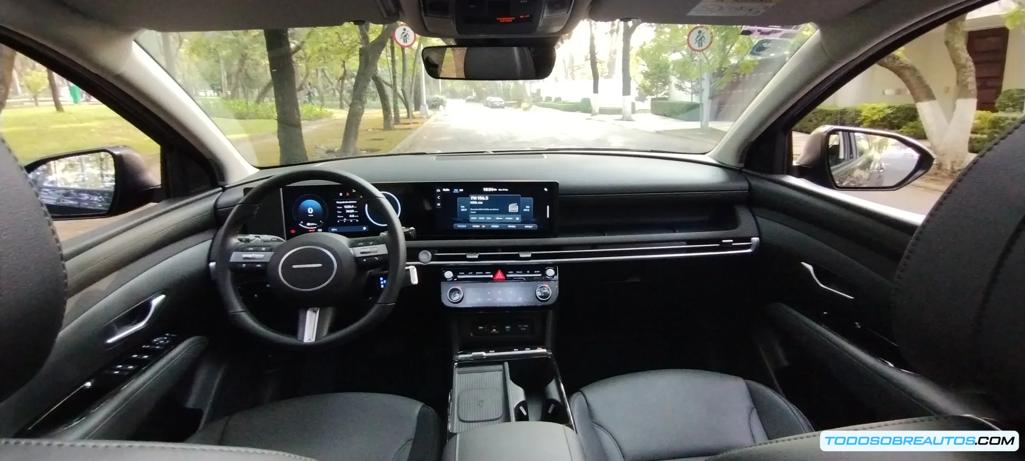 Interior de la Hyundai Tucson Limited 2025