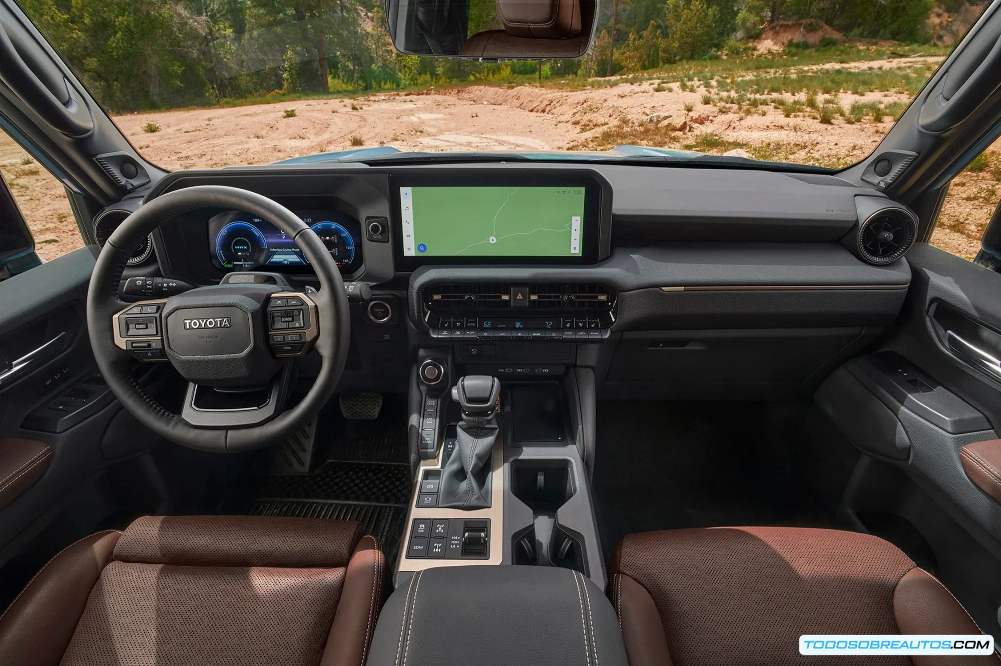 Interior Toyota Land Cruiser 2025