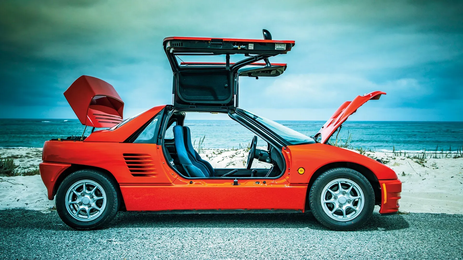 Interior del Autozam AZ-1