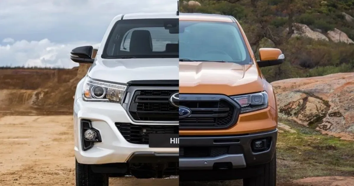 Ford Ranger vs Toyota Hilux