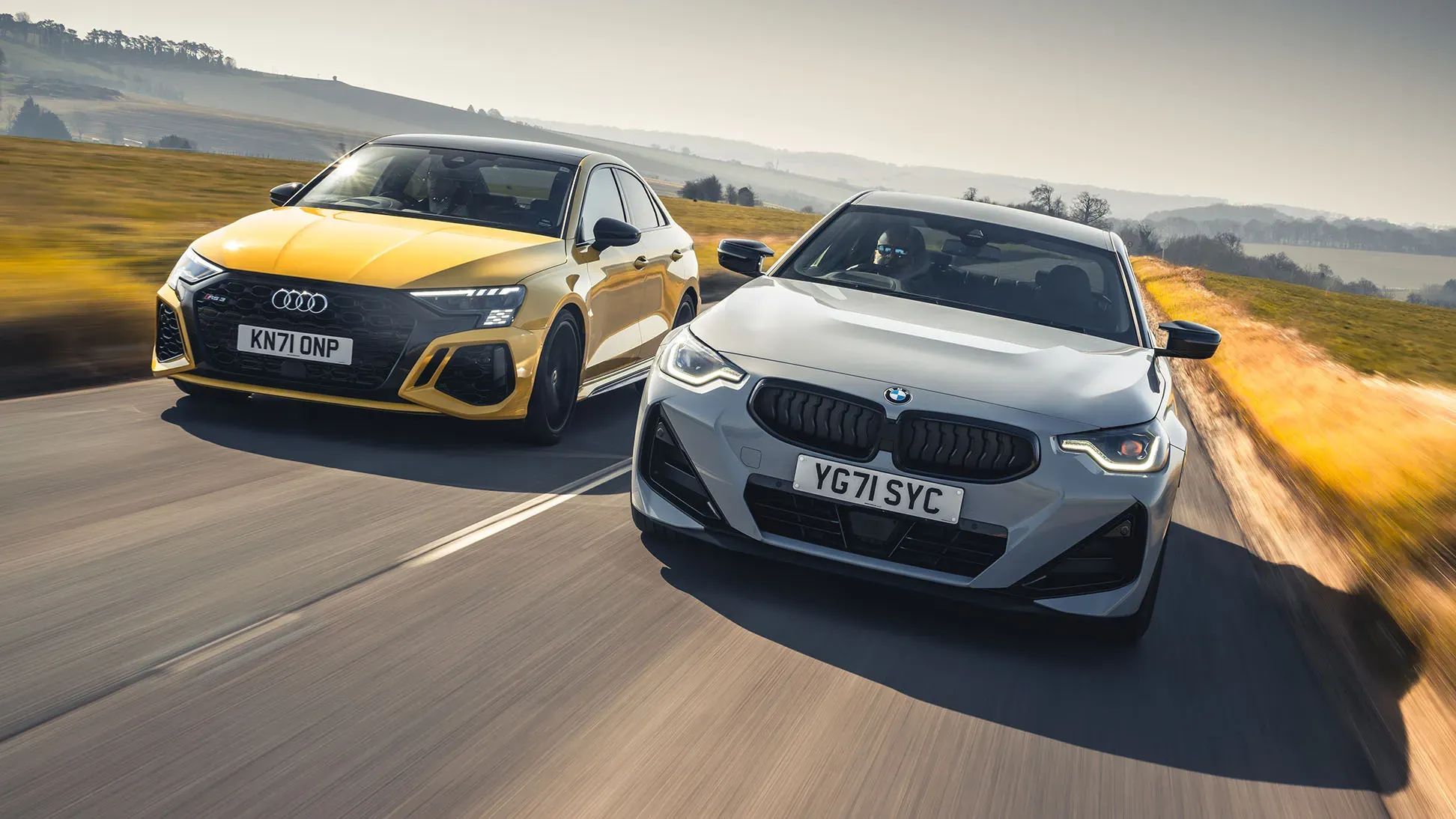 BMW M240i vs Audi RS3 vs Audi S3