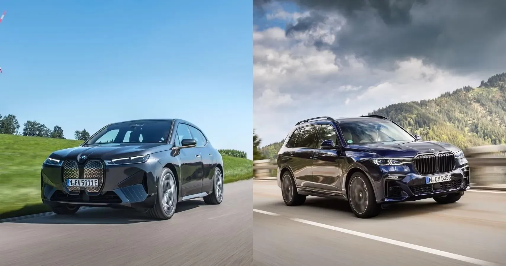 BMW iX vs. BMW X7