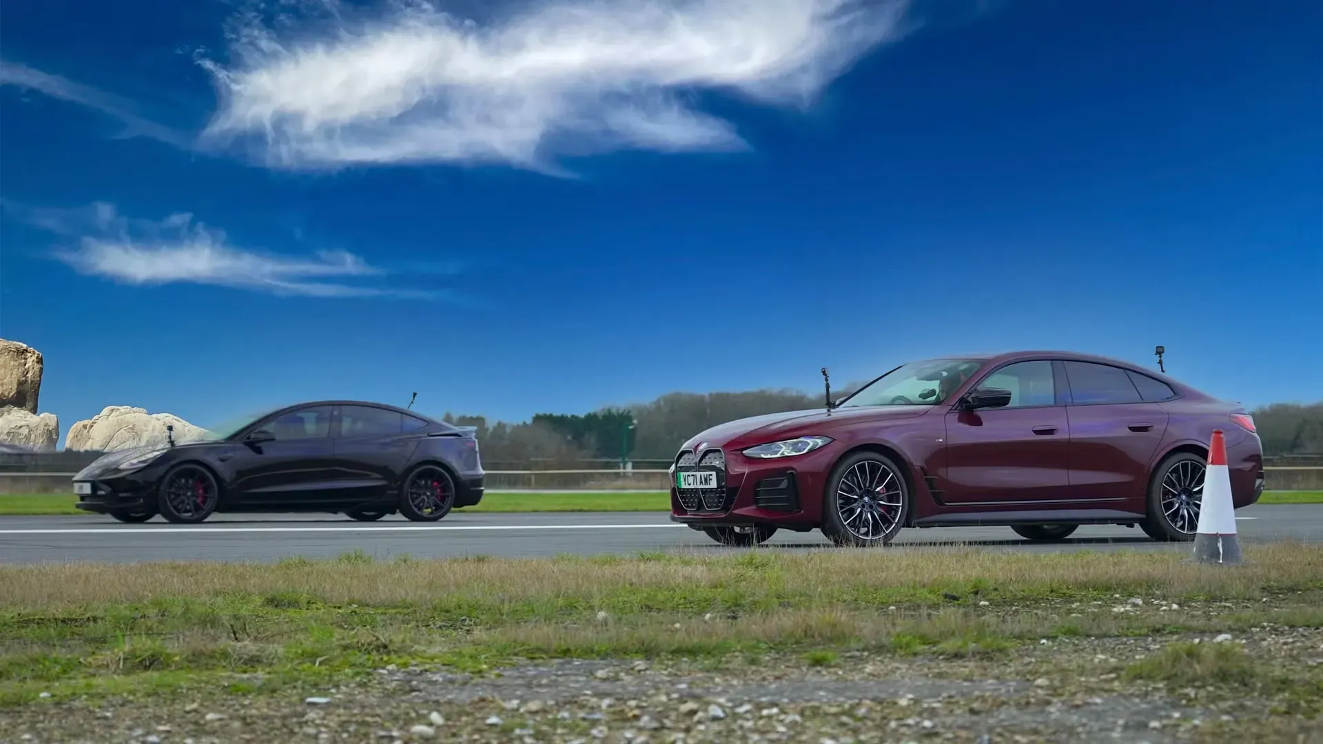 Audi RS5 vs BMW i4 M50