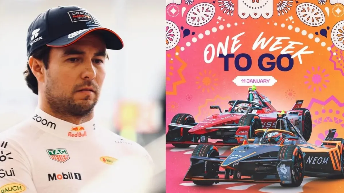 Checo Pérez en la Fórmula E en 2025