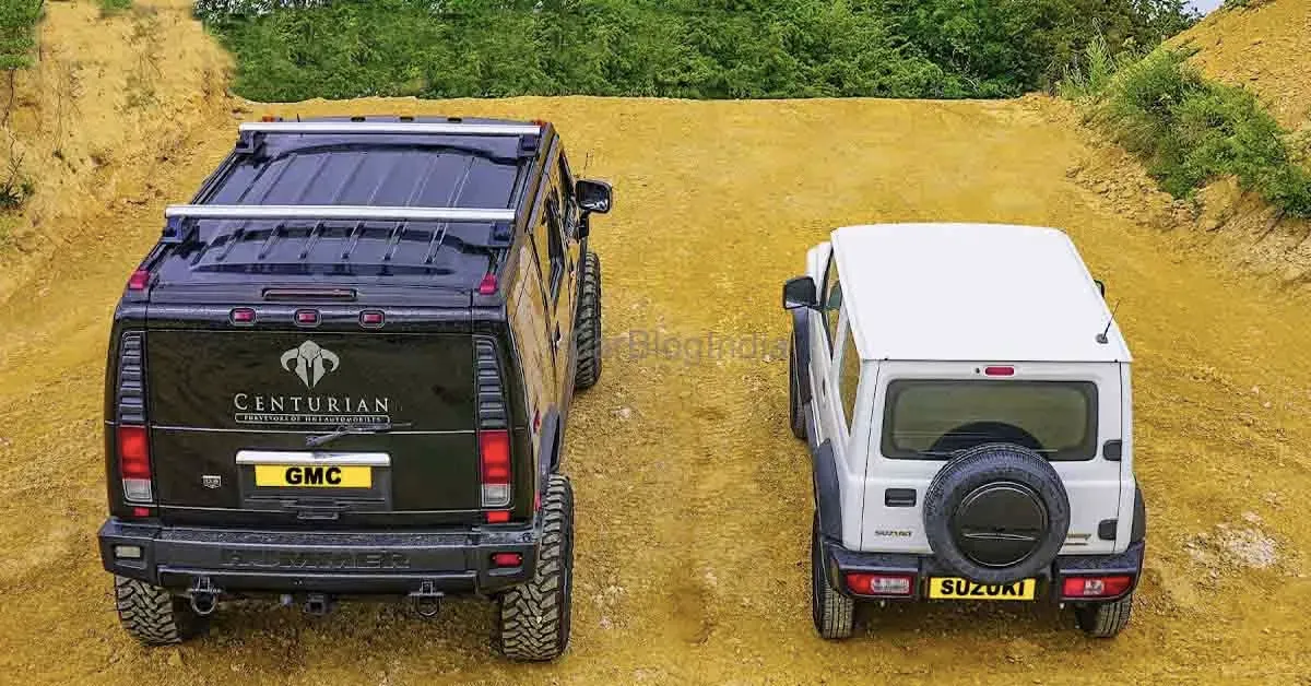 Hummer H2 vs. Suzuki Jimny