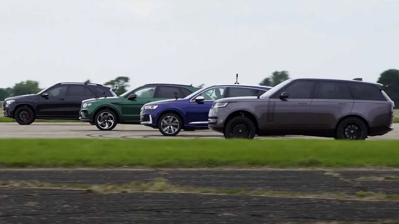 Range Rover vs Audi SQ7 vs Bentley Bentayga vs Mercedes AMG GLE 63