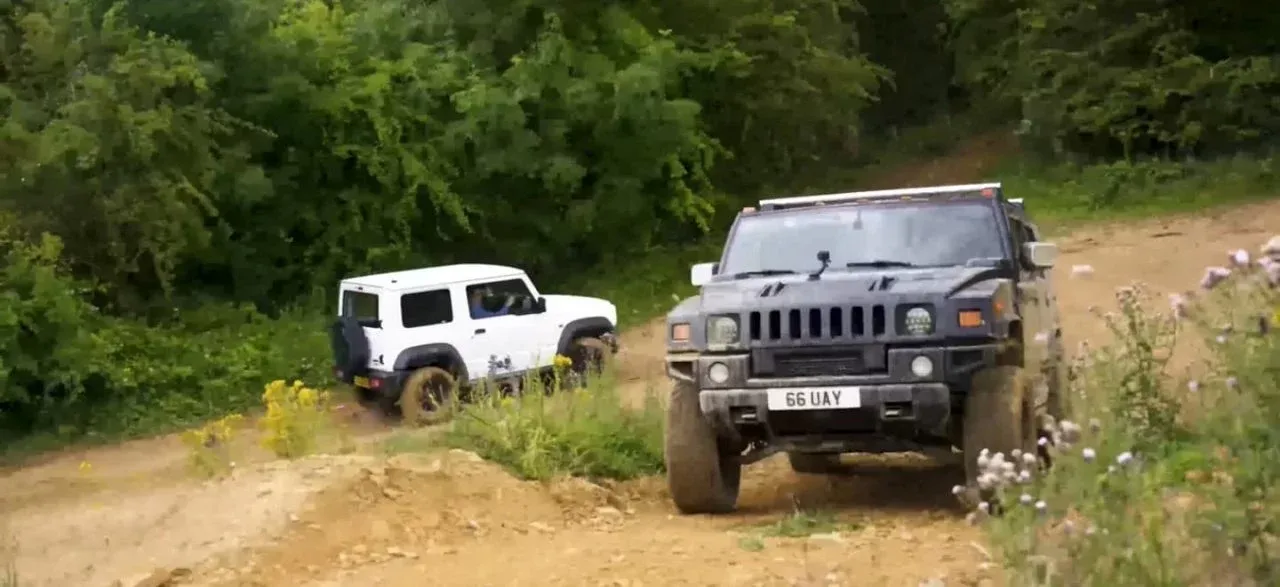 Hummer H2 vs. Suzuki Jimny