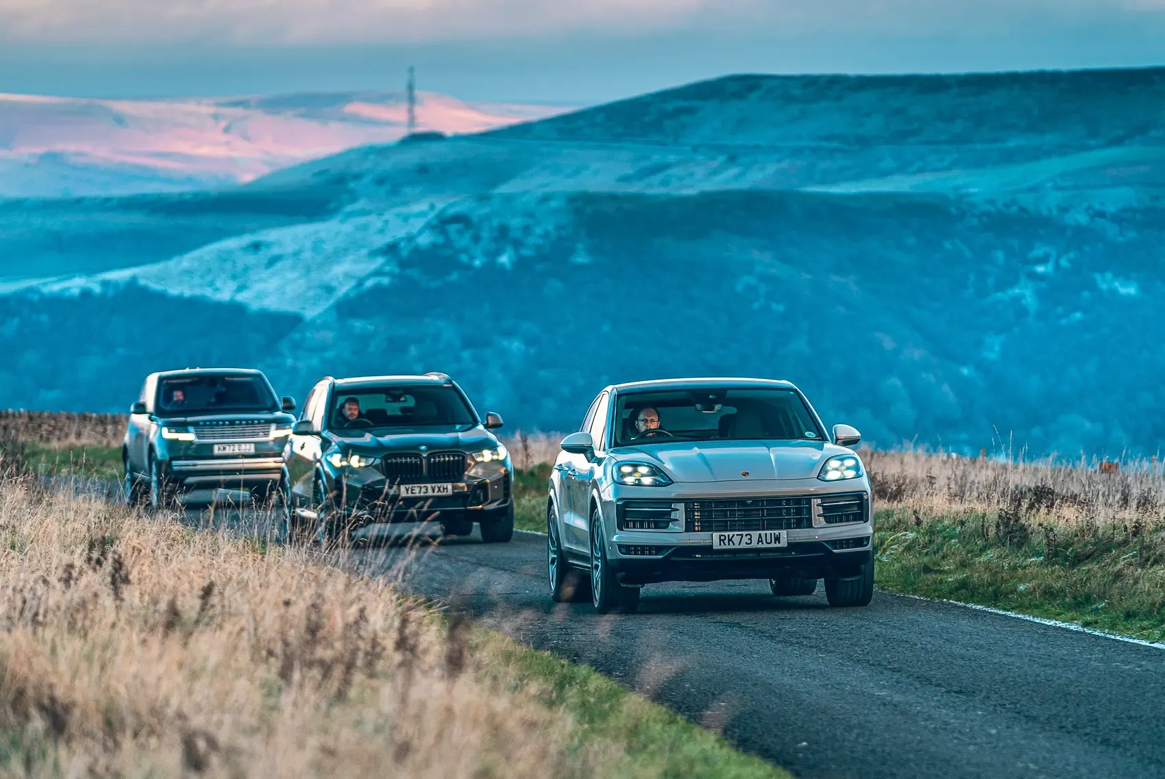 Porsche Cayenne vs BMW X5 vs Range Rover