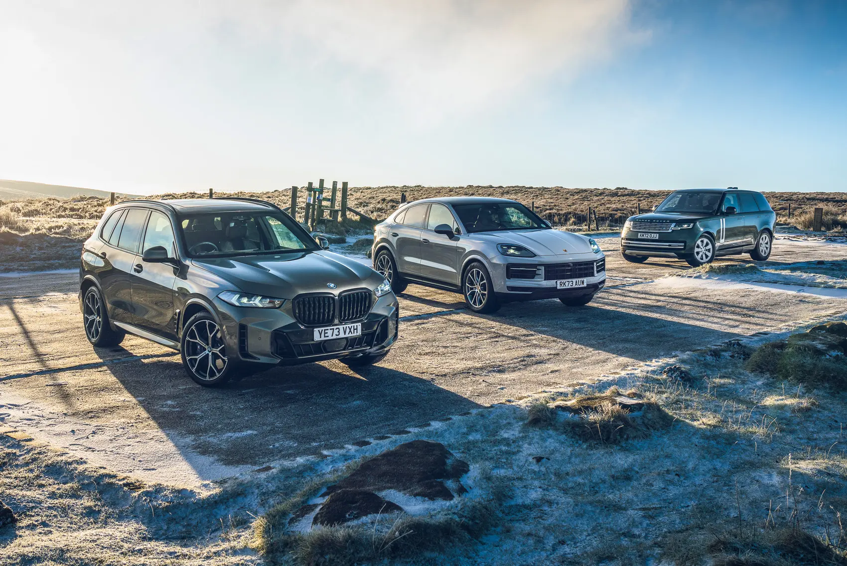 Porsche Cayenne vs BMW X5 vs Range Rover