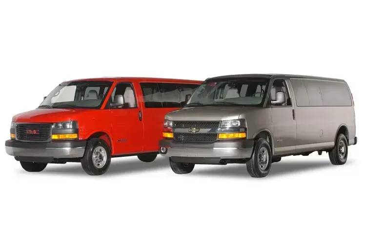 Chevy Express y GMC Savana