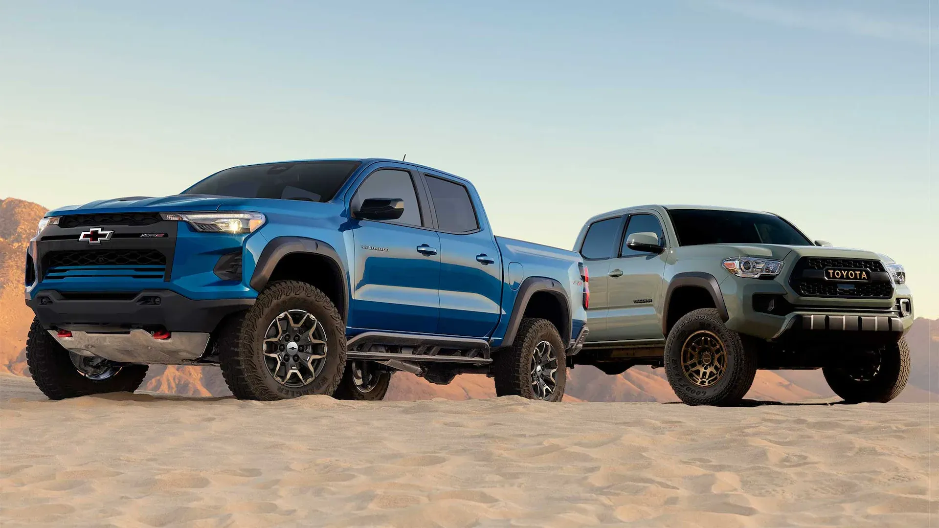 Chevrolet Colorado vs Toyota Tacoma