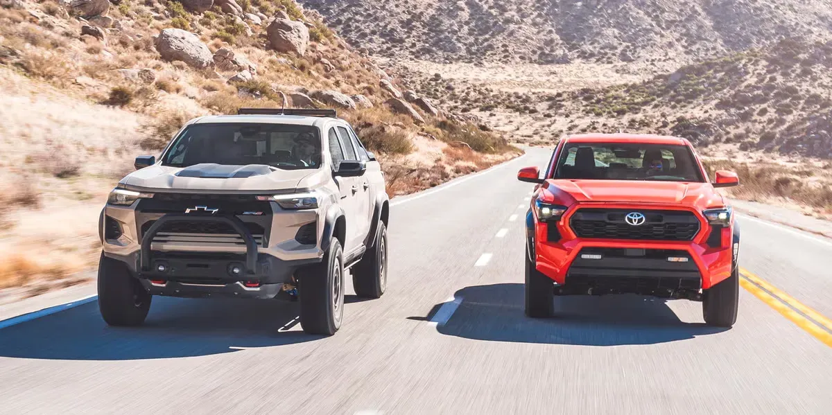 Chevrolet Colorado vs Toyota Tacoma