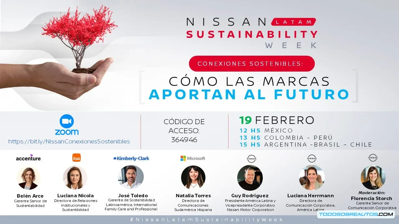 Imagen representativa de los eventos de la Nissan LATAM Sustainability Week 2025, como un panel de discusión o una actividad de networking.