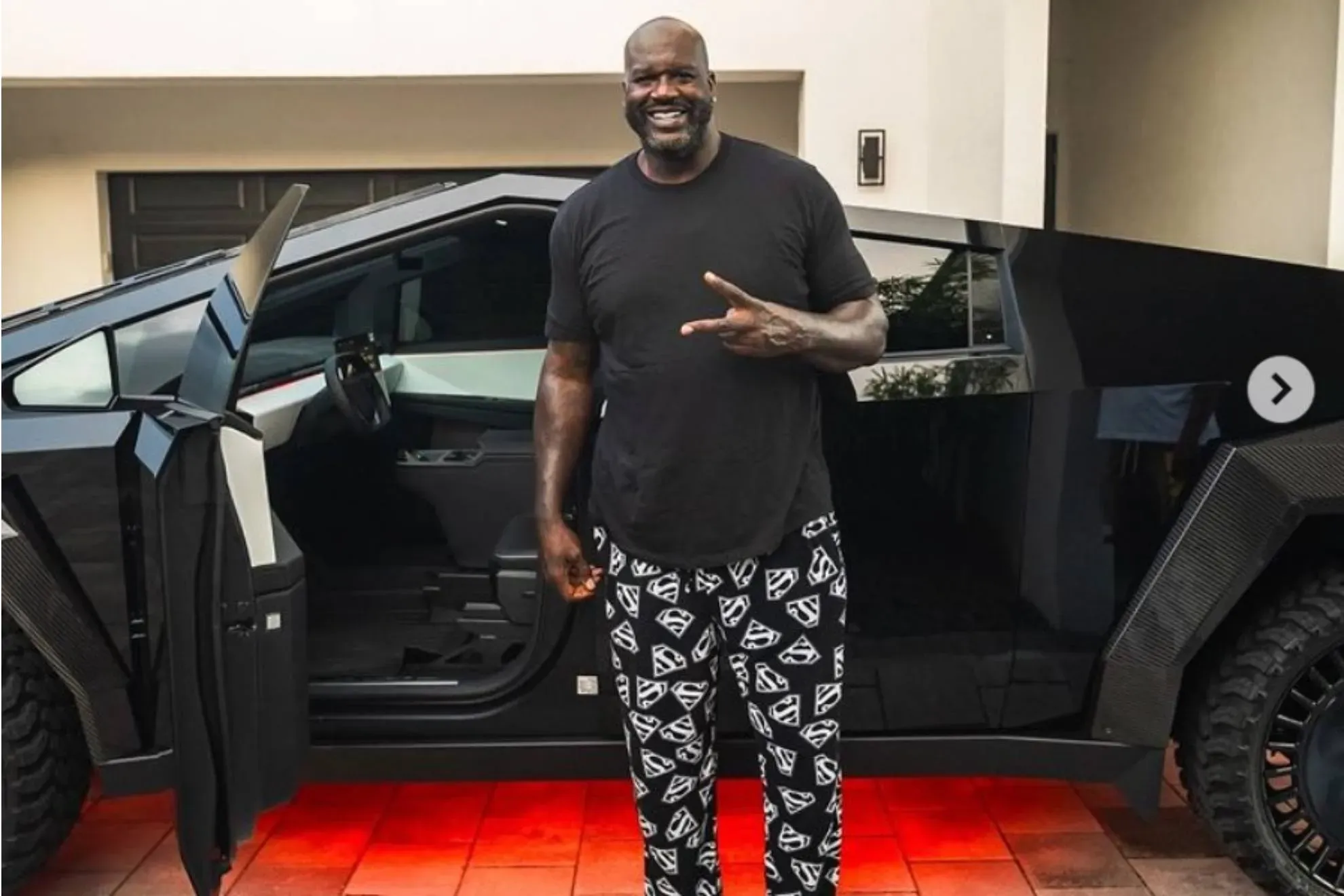 La Cybertruck de Shaquille O'Neal