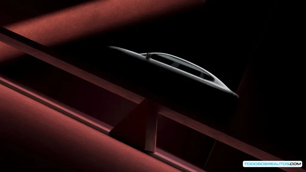 Imagen del Volvo ES90 resaltando su diseño exterior.