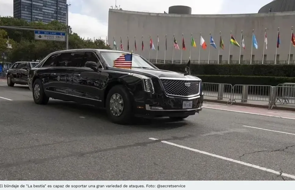 'La Bestia':  El Cadillac Presidencial Blindado