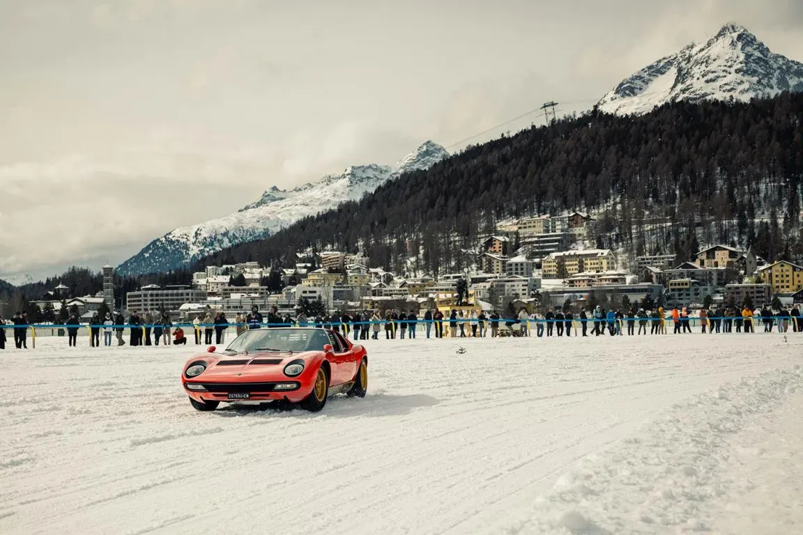 Lamborghini Polo Storico celebra su décimo aniversario en St. Moritz