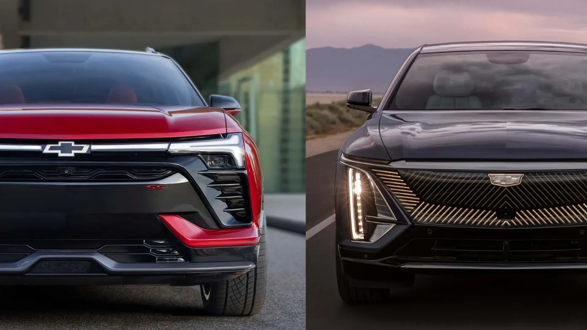 Chevy Blazer EV SS vs Cadillac Lyriq-V