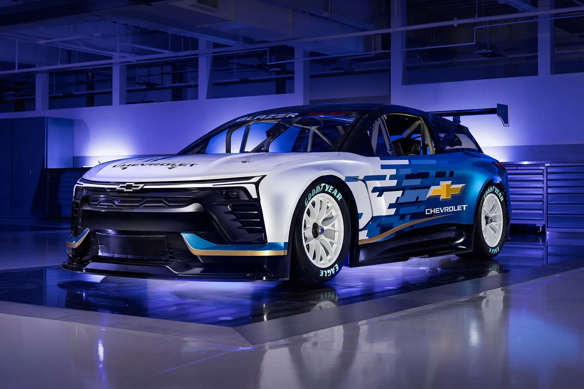 Chevrolet Blazer EV R Prototipo NASCAR