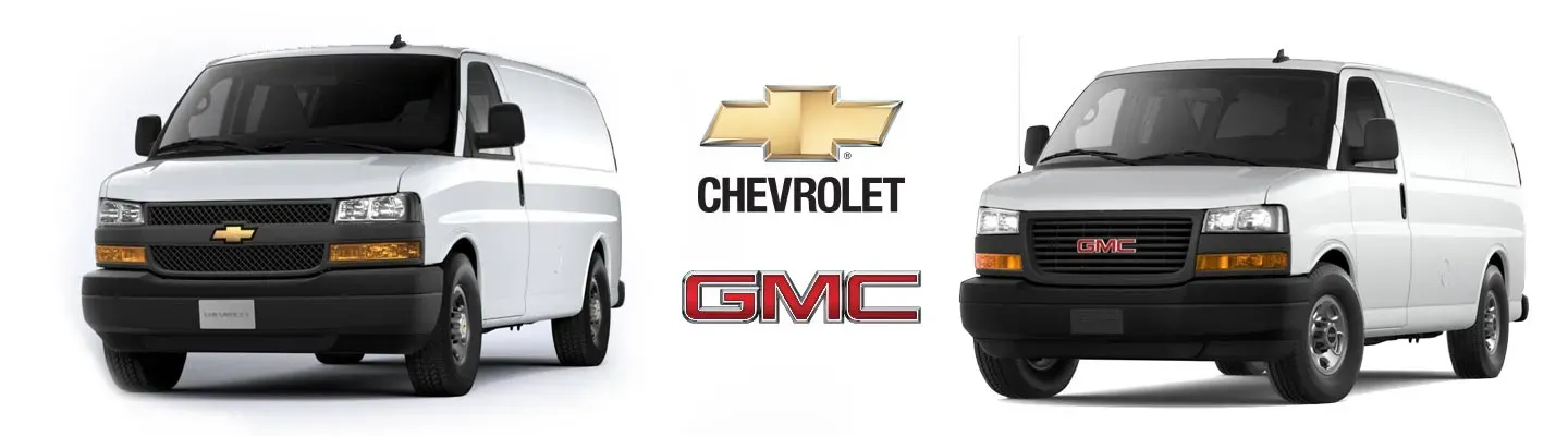 Chevy Express y GMC Savana