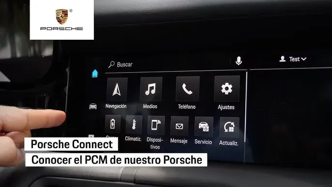 YouTube en Porsche PCM