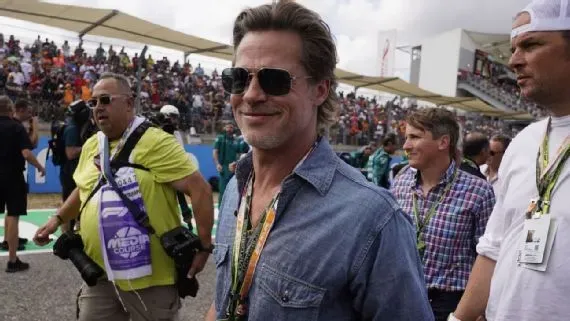 Brad Pitt revoluciona la Fórmula 1