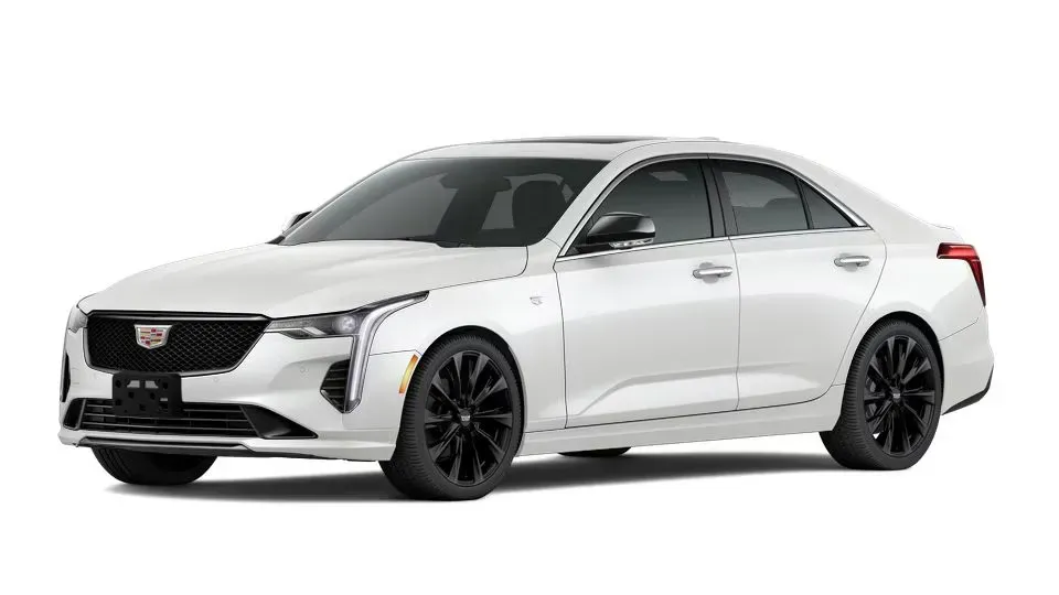 Cadillac CT4 2025 en Crystal White Tricoat