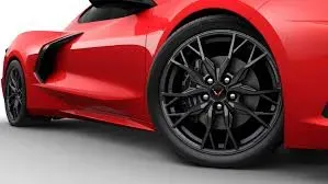 Nuevos Rines Gloss Black para el Corvette Stingray C8 2025