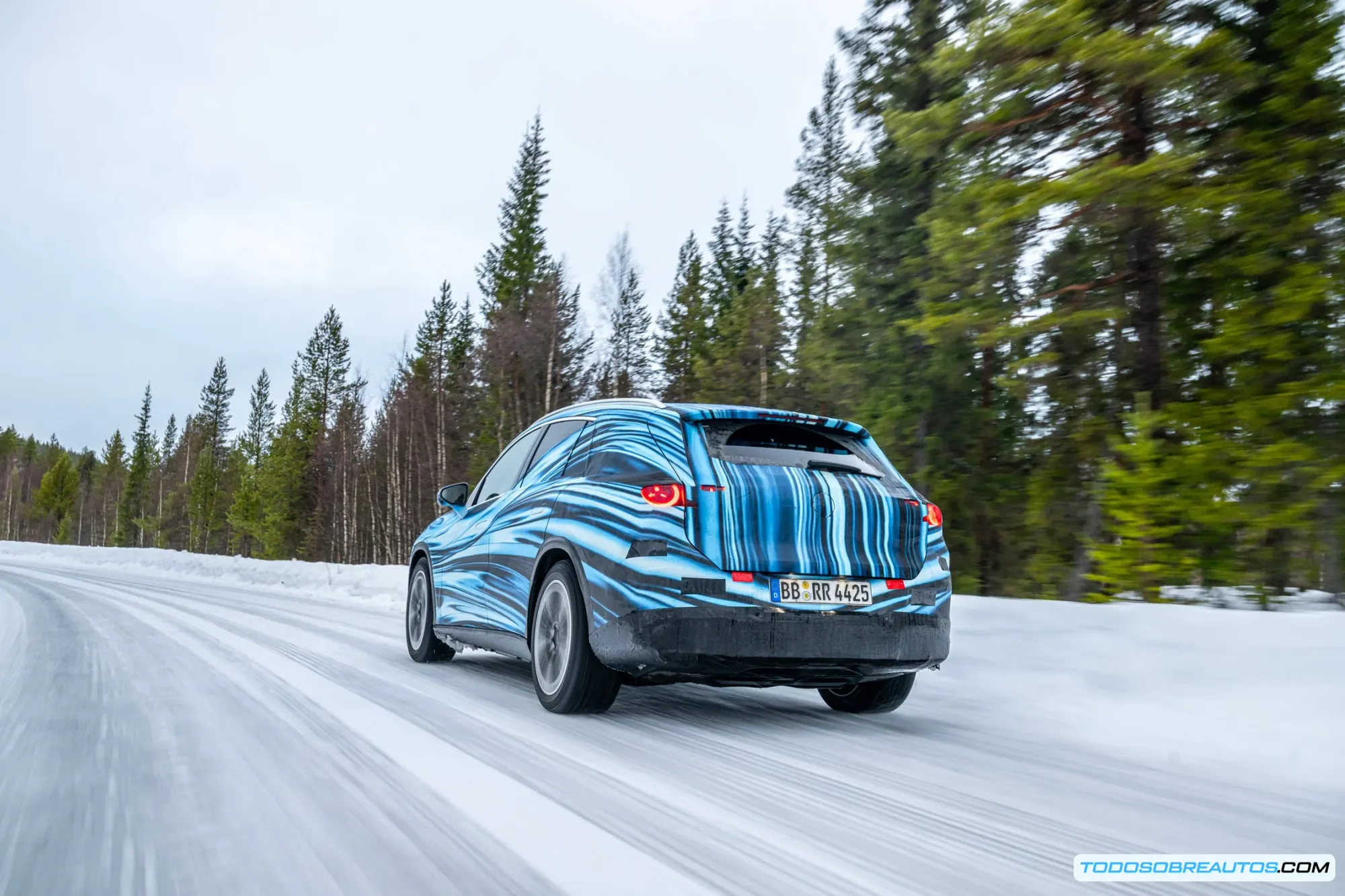 Diseño exterior del Mercedes-Benz GLC-Class EV 2026