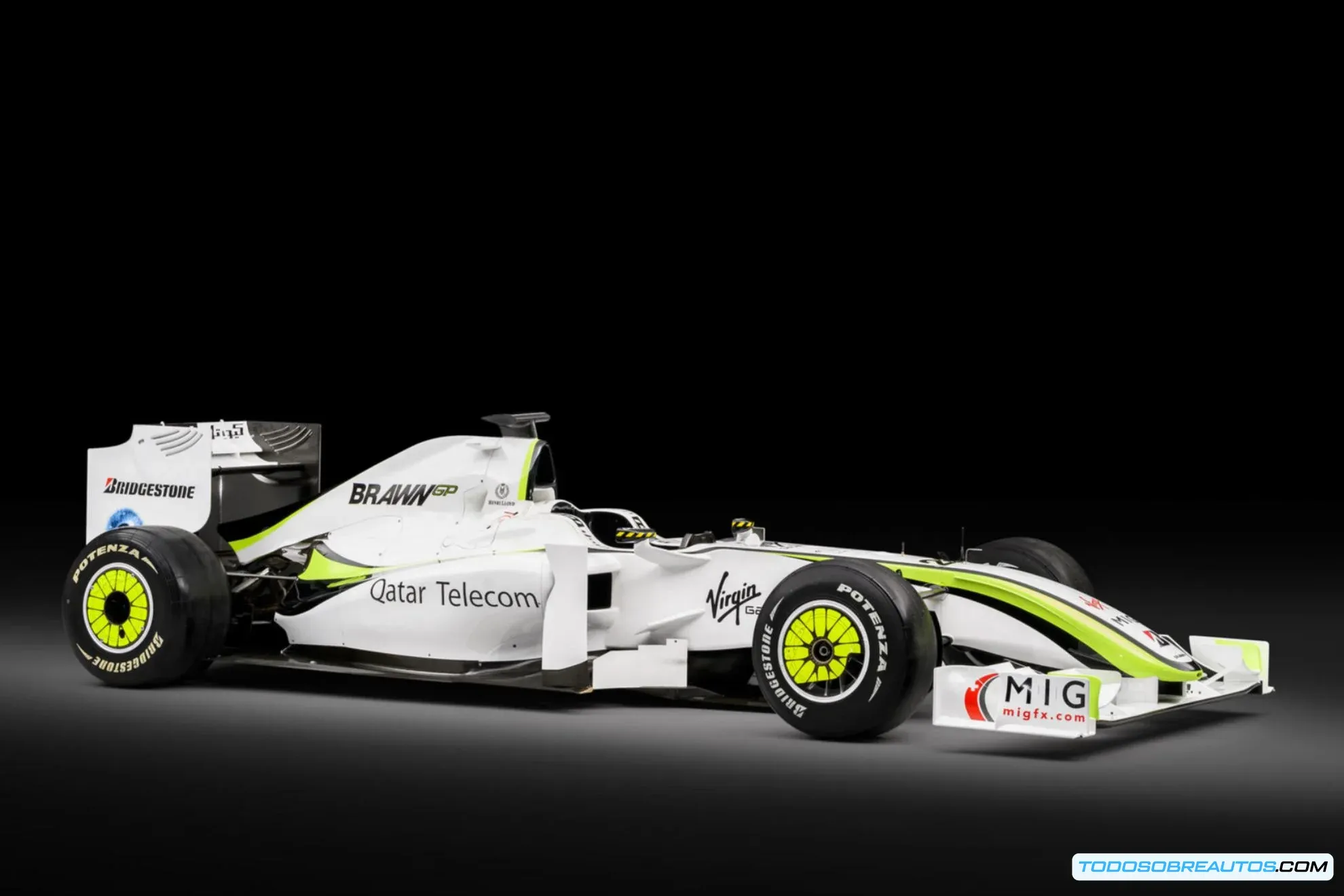 Ross Brawn y el equipo Brawn GP.