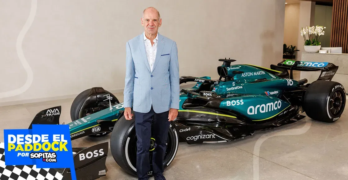 Adrian Newey a Aston Martin F1