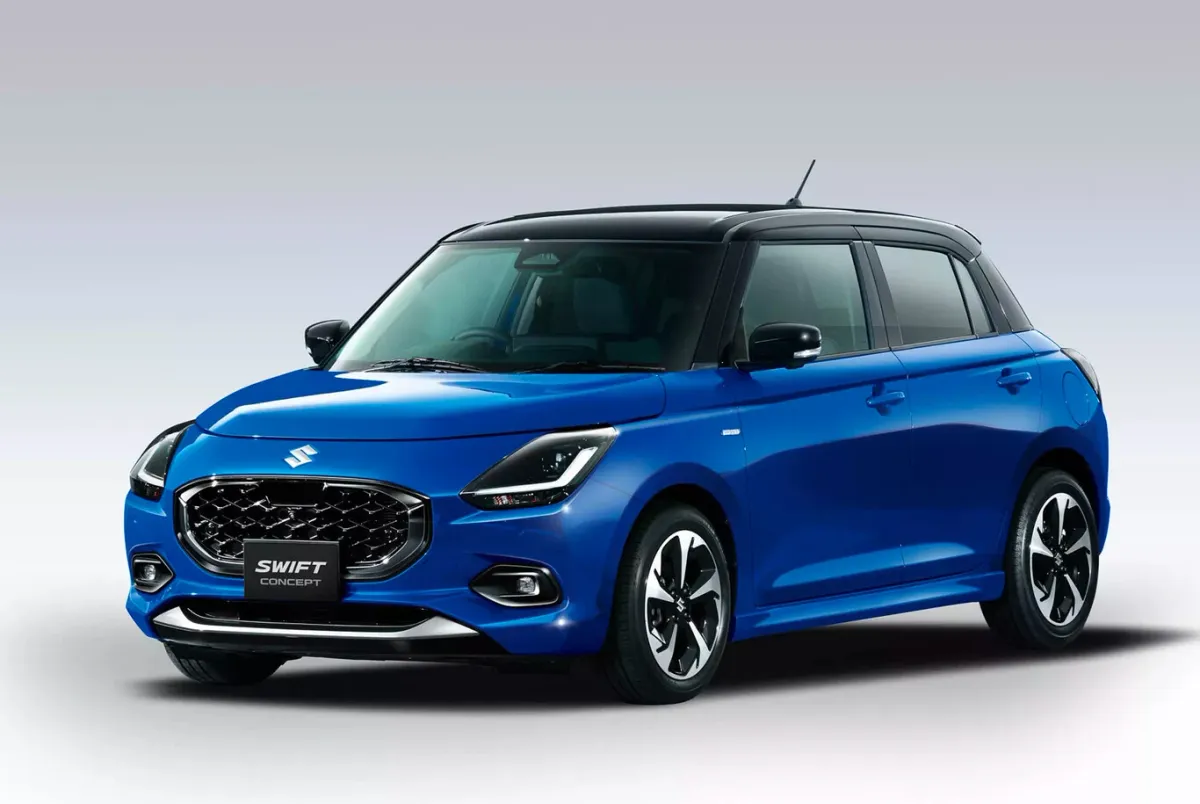 ¡El nuevo Suzuki Swift Concept 2023 deslumbra en el Salón del Automóvil de Tokio!