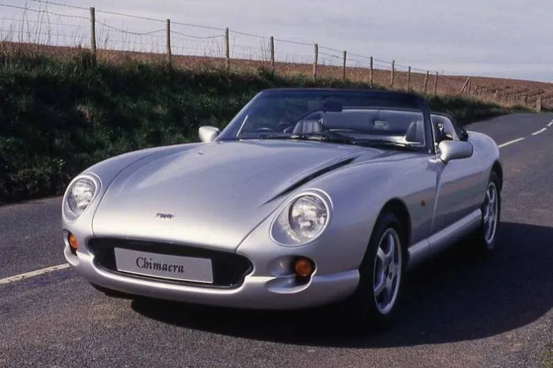 ¡Un auto salvaje! El TVR Chimaera: una bestia británica llena de rarezas