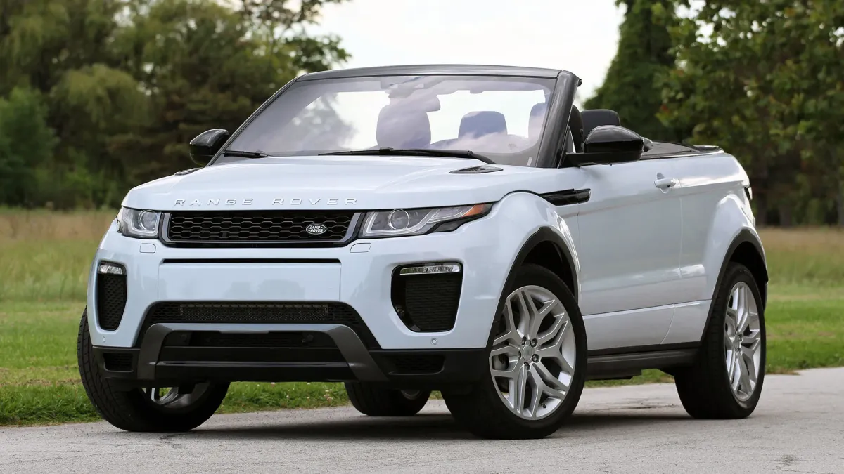 ¡El Range Rover Evoque Convertible: Un auto que no tiene sentido! 🤔