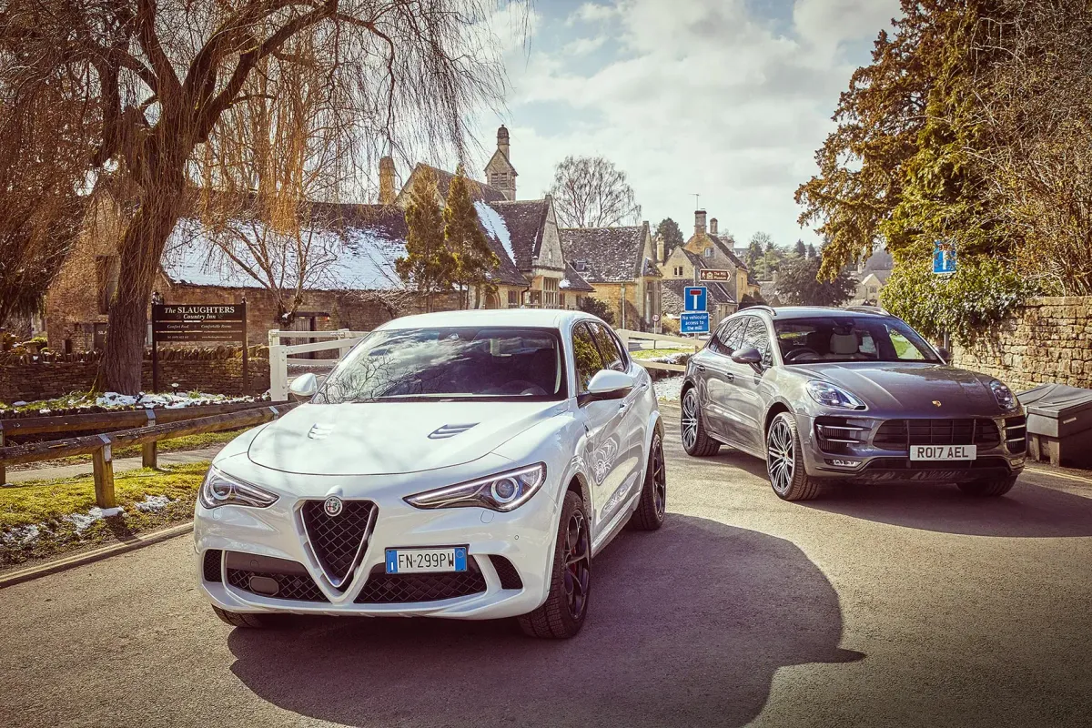 ¡Porsche Macan GTS vs Alfa Romeo Stelvio Quadrifoglio: La Batalla de los SUV Deportivos! 🏎️🏆