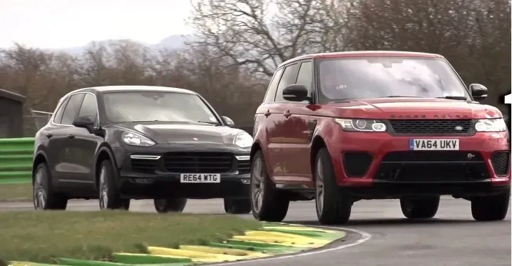 ¡El SUV Más Salvaje del Planeta! 😈  ¿Porsche Cayenne Turbo o Range Rover Sport SVR? 🤔