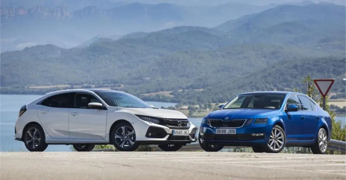 Honda Civic vs. Skoda Octavia: ¡Berlínas Hibridas que Te Sorprenderán!