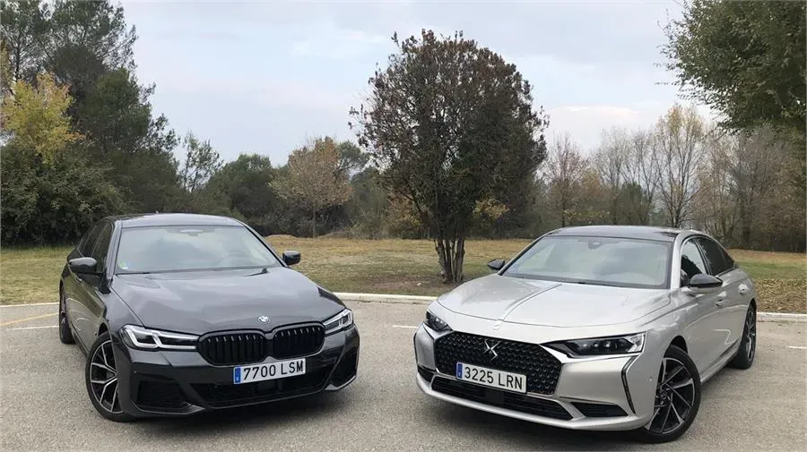 🚗 ¡Prueba de Manejo: DS 9 E-TENSE vs. BMW 520d! ¿Cuál reina en el segmento de las berlinas de lujo?