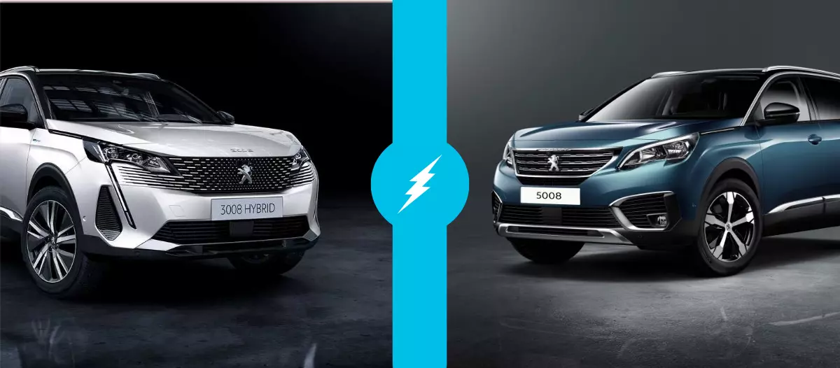 Peugeot 5008 vs. 3008: ¿Un SUV familiar con alma eléctrica? ⚡️