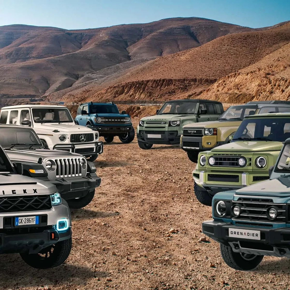 Los 10 Mejores SUVs para Aventuras Off-Road ¡Conquista Cualquier Terreno!