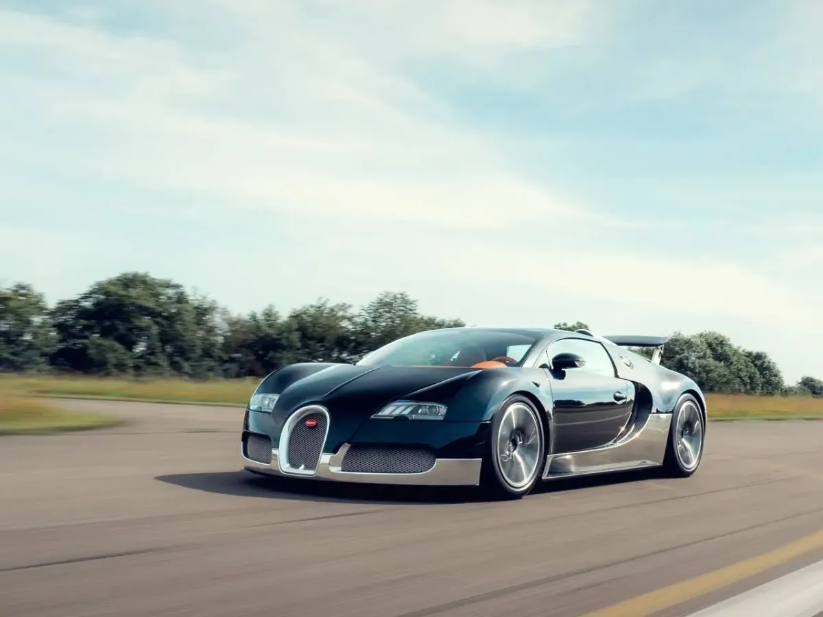 Bugatti Veyron Grand Sport Soleil de Nuit: Un Superdeportivo Único en el Mundo 🚗✨